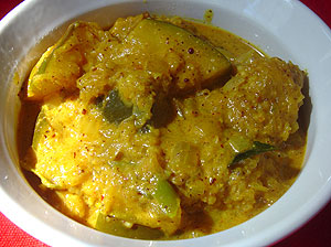 Spicy Wattakka (Pumpkin) Curry